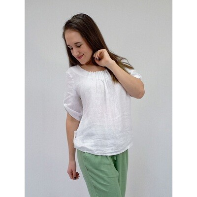 Rolled Sleeve Top - Basic