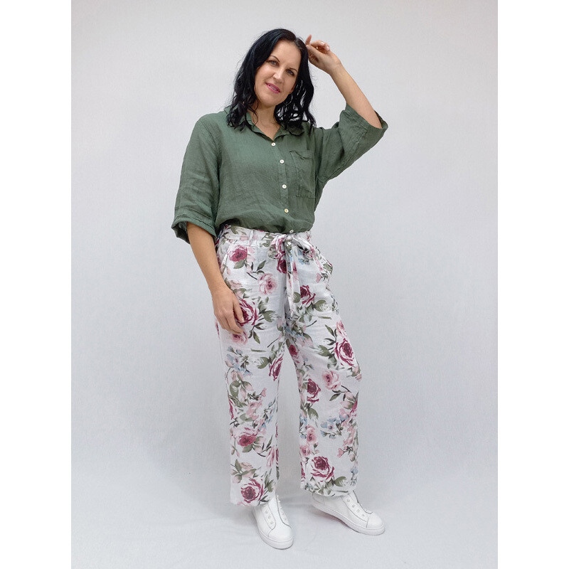 Relaxed Pants - Floral