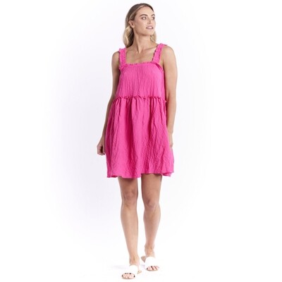 Rosie Beach Dress - Pink