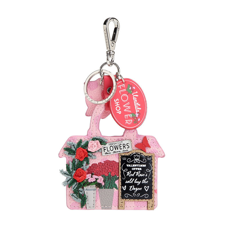 Pink Flower Shop - Key Charm