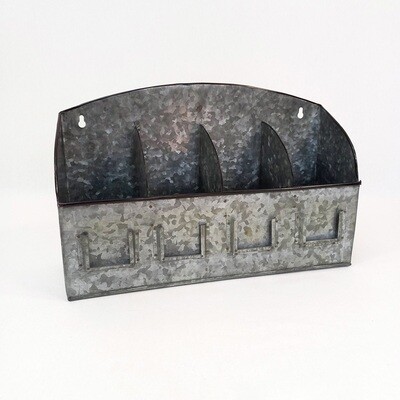 Wall Planter Galv. 4 Part