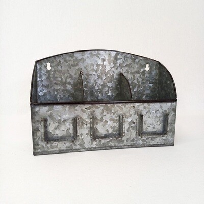 Wall Planter Galv. 3 Part