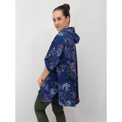 Bettina Floral Cotton Coat