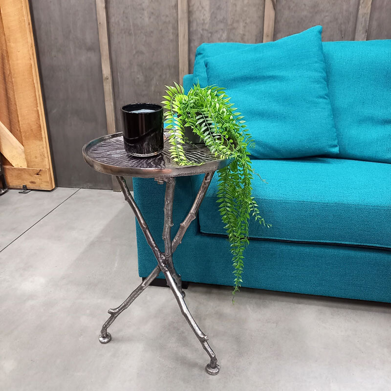 Coffee Table Tripod Legs - Antique Nickel