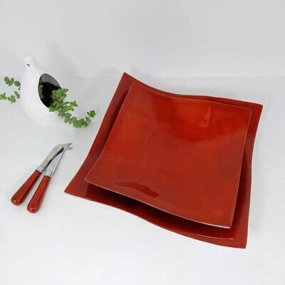 Square Wavy Dish Sm