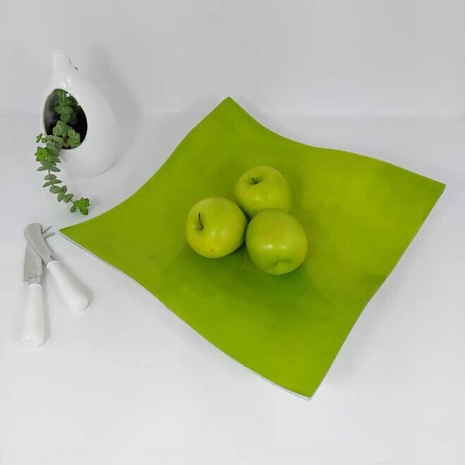 Square Wavy Dish Lg