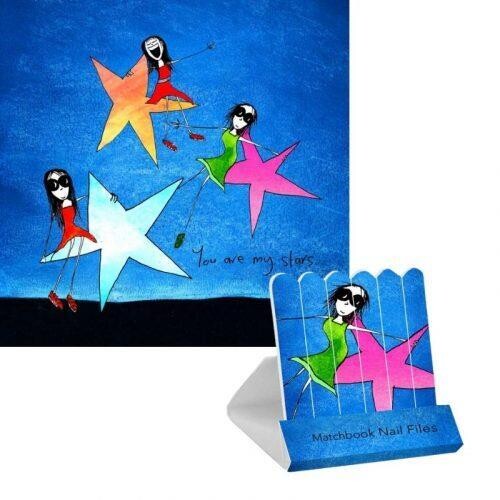 Matchbook Nail Files - You are my Stars