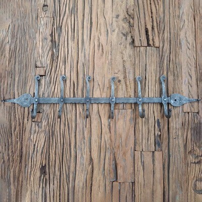 Leaves Wall Rack - 6 Hook