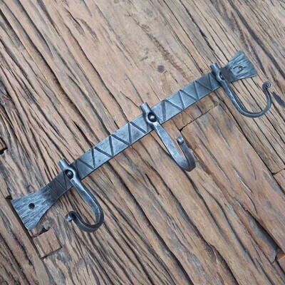 Curved Wall Rack - 3 Hook