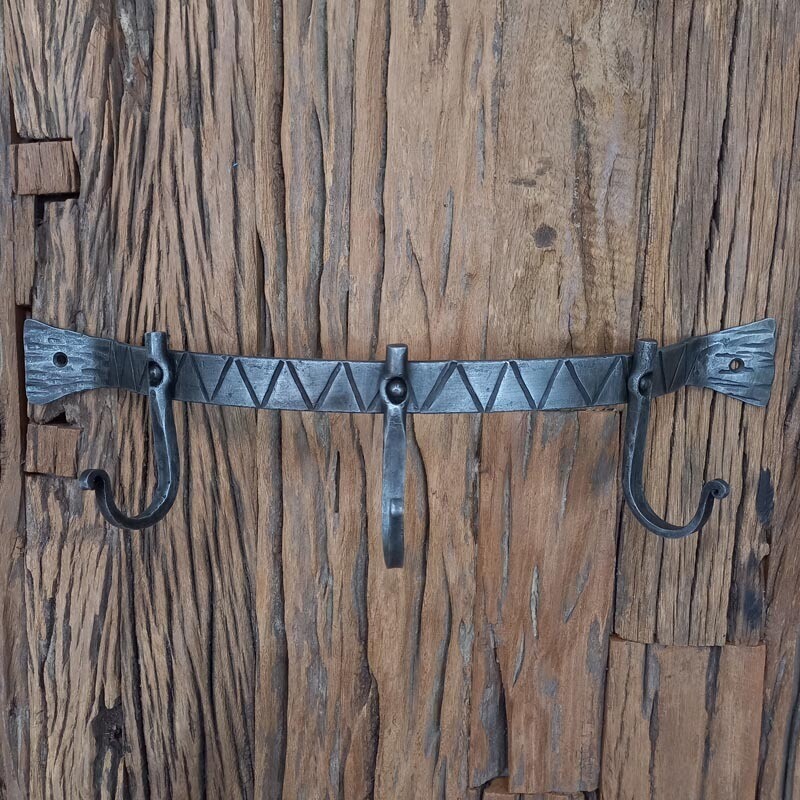 Curved Wall Rack - 3 Hook
