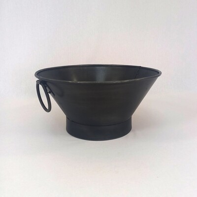 Tub W/Handles Gunmetal - Med