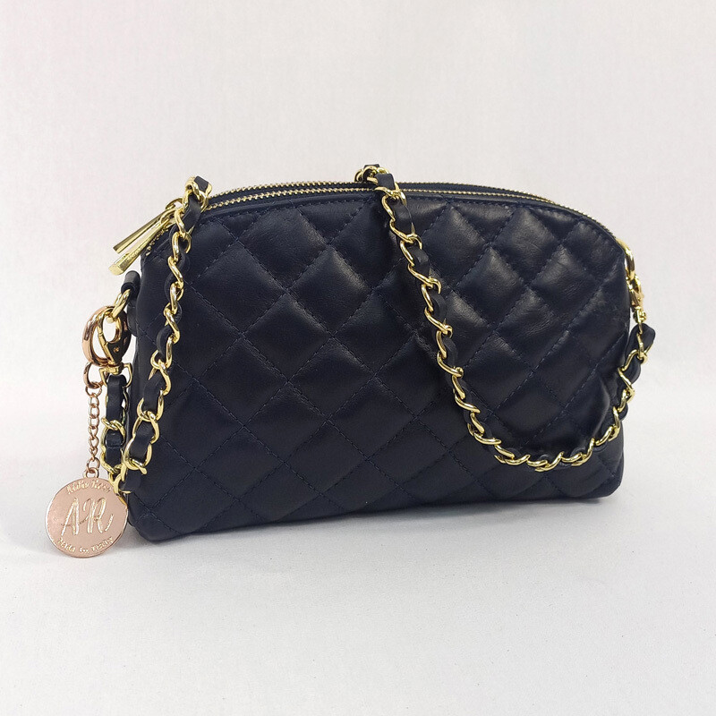 Porsia - Leather Crossbody Bag
