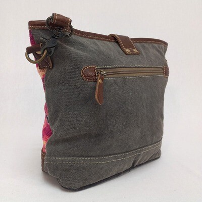 Vera - Canvas/Leather Crossbody Bag