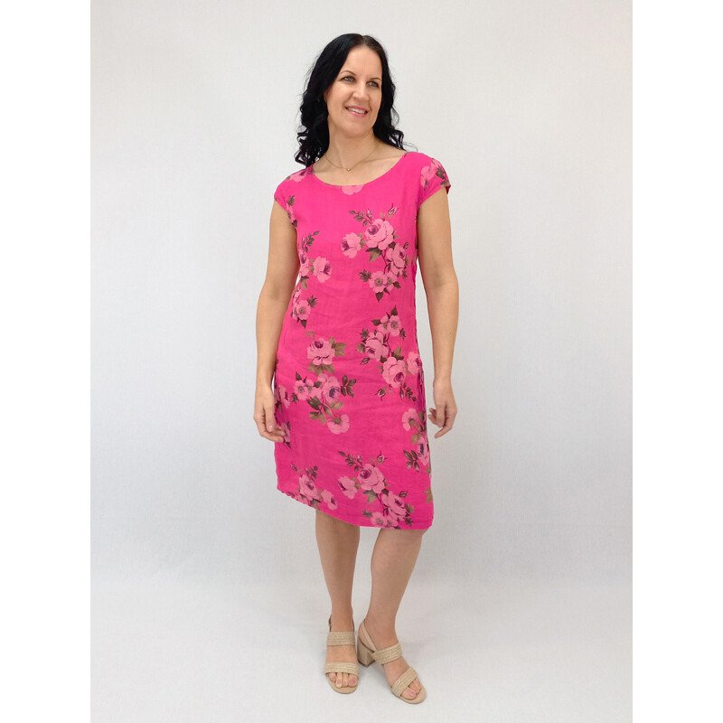 Midi Dress - Wild Rose