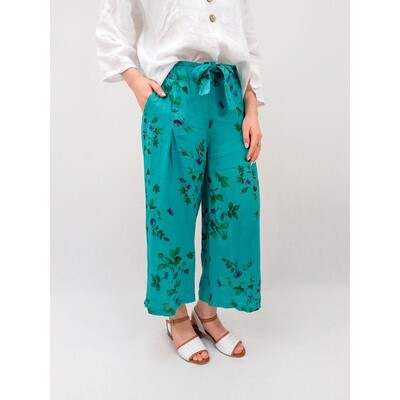 Amelie Cropped Wide Leg Pant