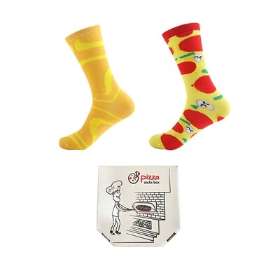 Pizza Box Socks 4pr