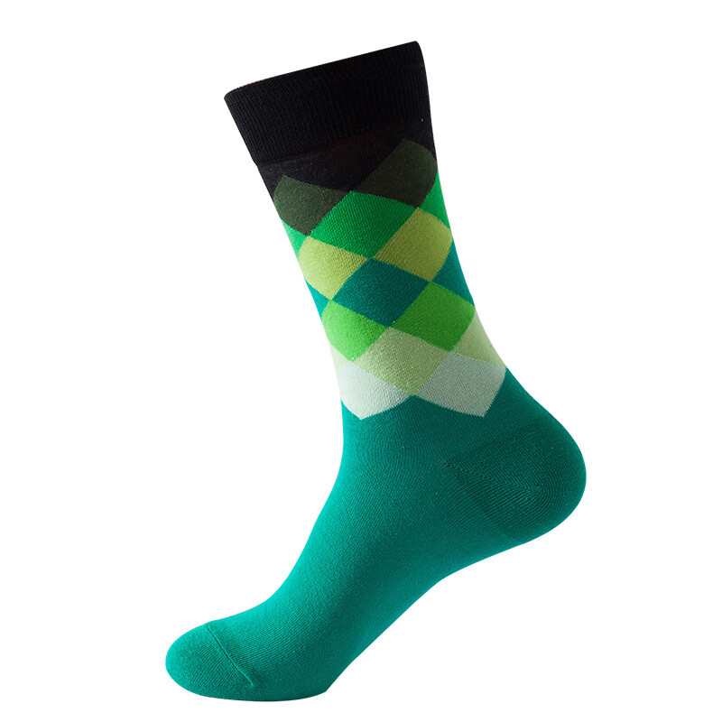 outta SOCKS - Diamonds Green