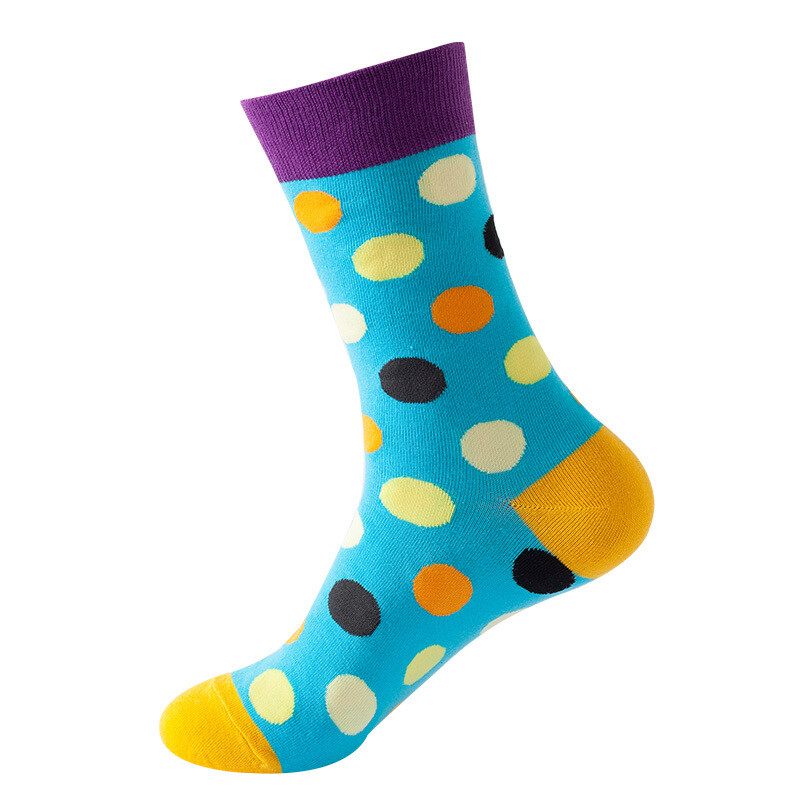 outta SOCKS - Polka Dot Aqua