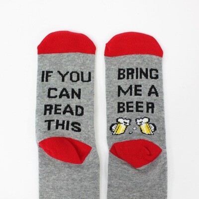 Bring me a Beer - Can Socks 1pr