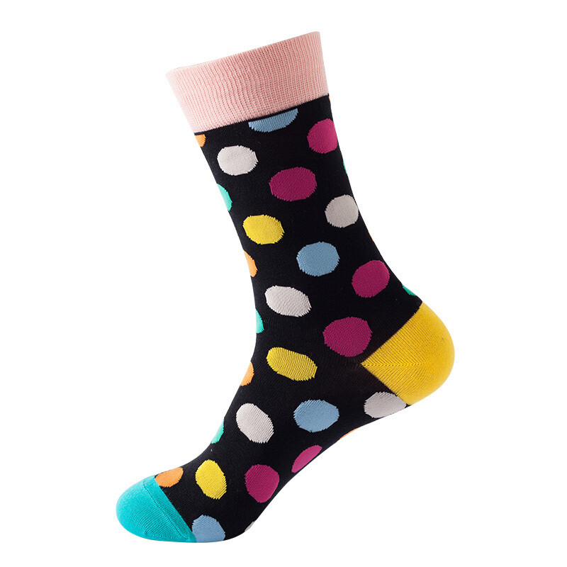 outta SOCKS - Polka Dot Black