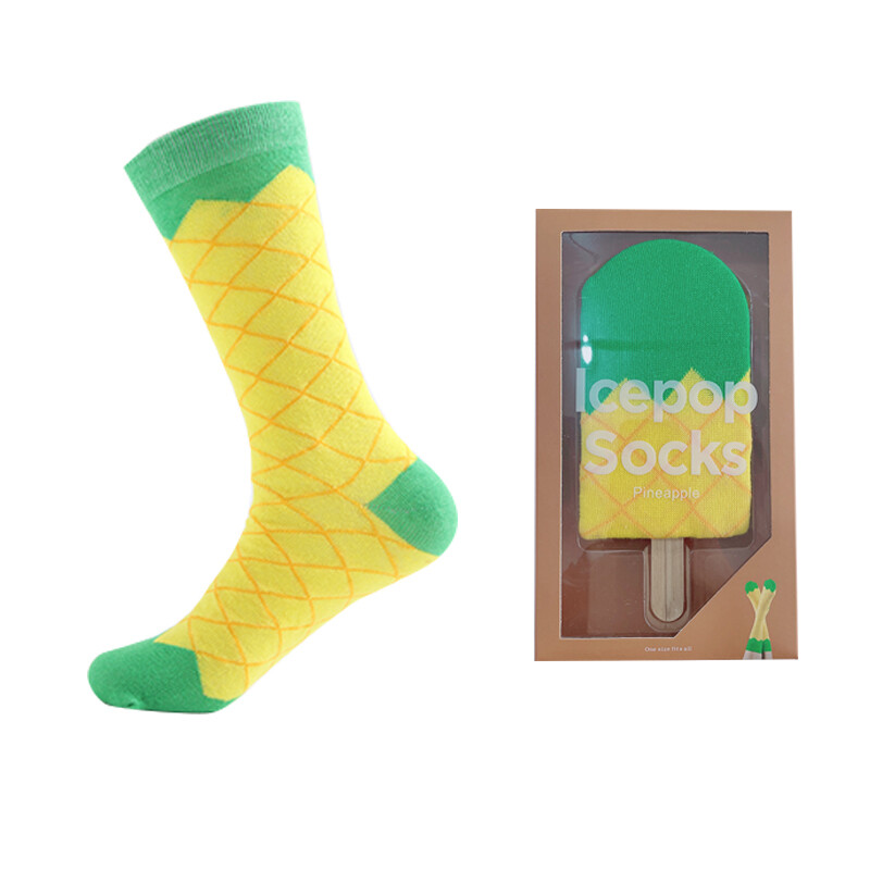 Pineapple Icepop Socks 1pr