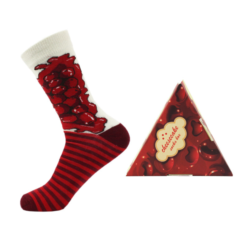 Cherry Cheesecake Socks 1pr
