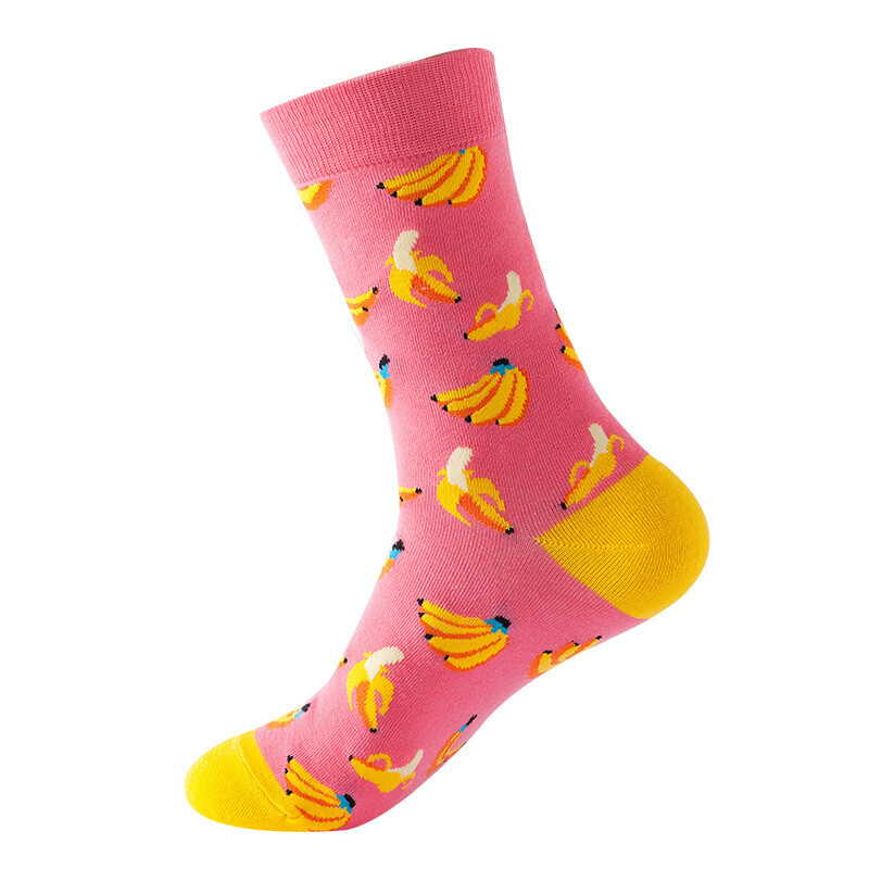 outta SOCKS - Go Bananas Pink