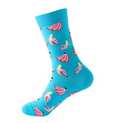 outta SOCKS - Go Bananas Aqua