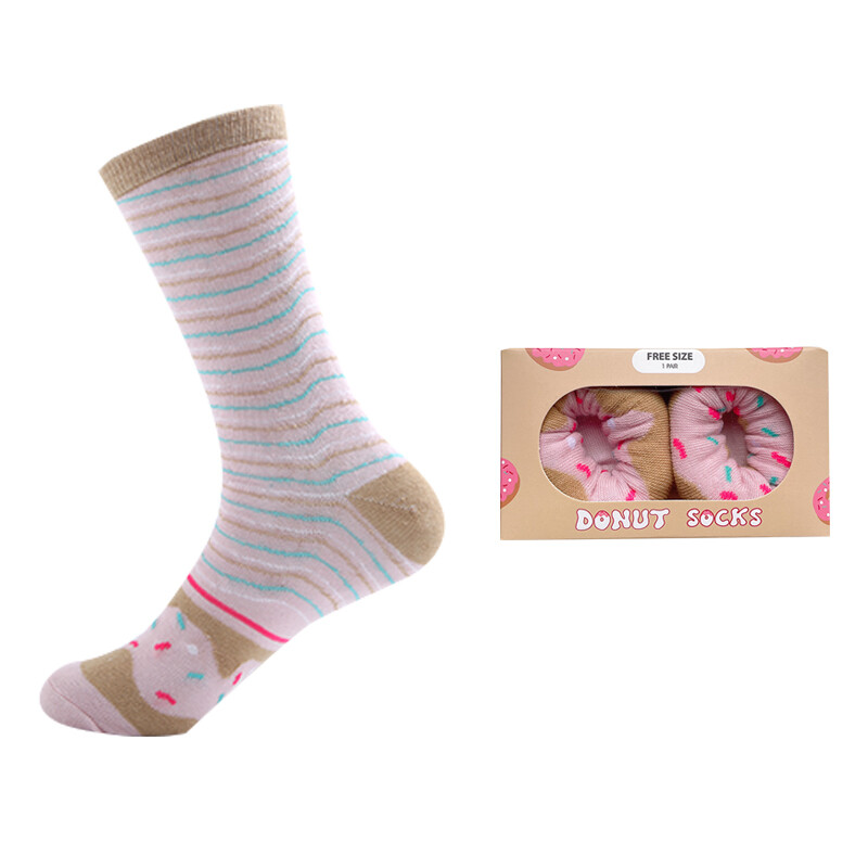 Donut Snack Socks 1pr