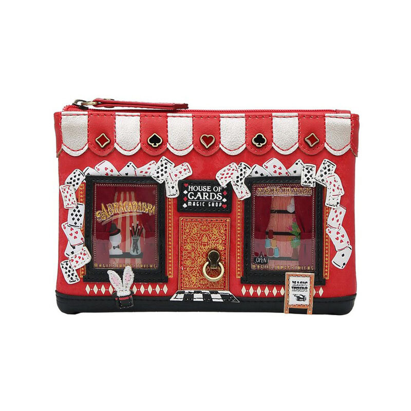 Zipper Coin Purse - House of Cards