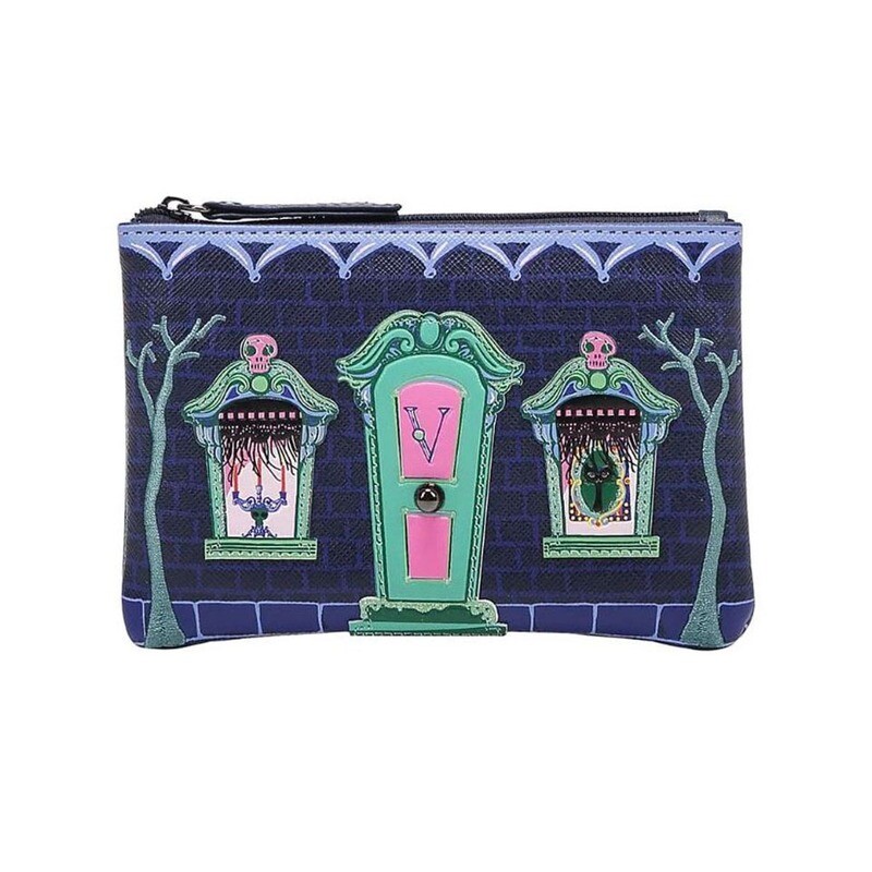 Zipper Coin Purse - Cat Dracula&#39;s Haunted House