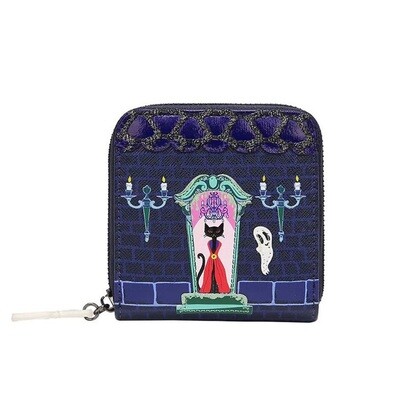 Square Wallet - Cat Dracula's Haunted House