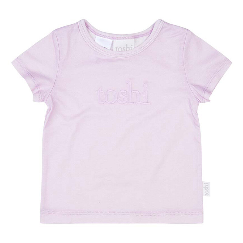 Dreamtime Organic Tee S/S Logo - Lilac