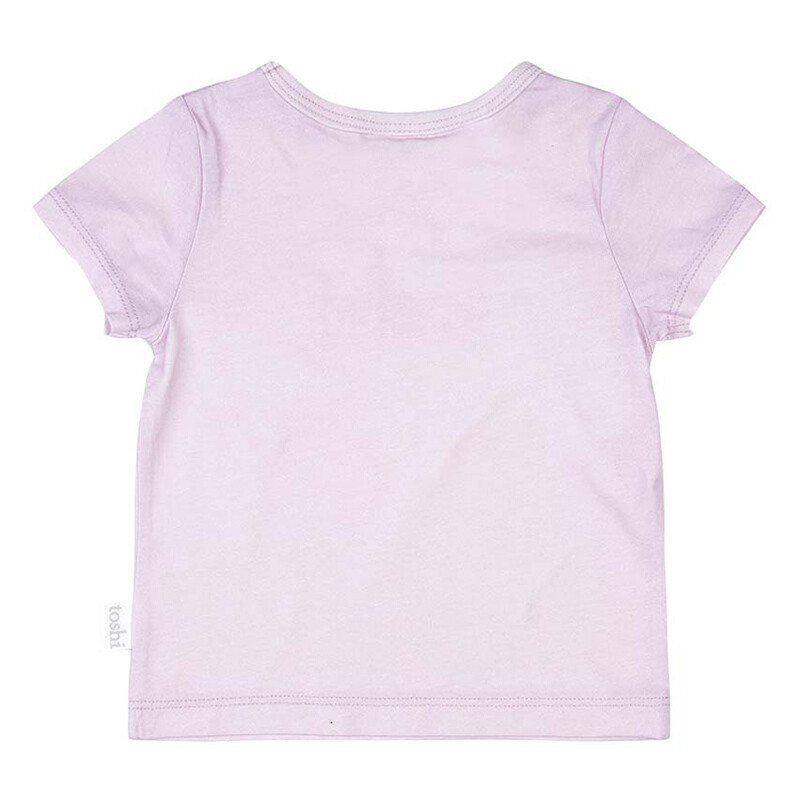 Dreamtime Organic Tee S/S Logo - Lilac