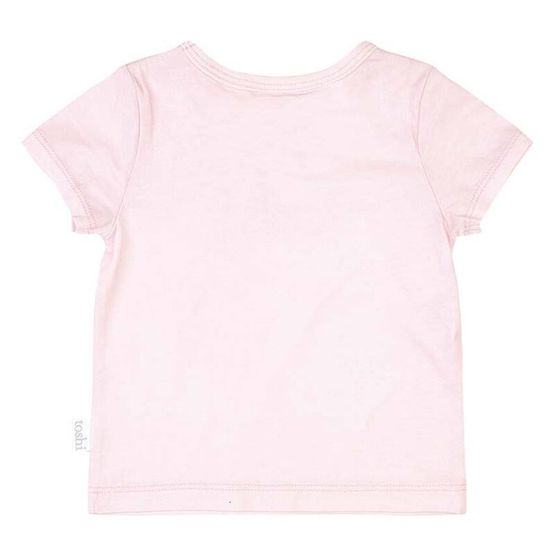 Dreamtime Organic Tee S/S Logo - Petal