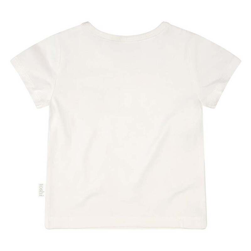 Dreamtime Organic Tee S/S Logo - Cream