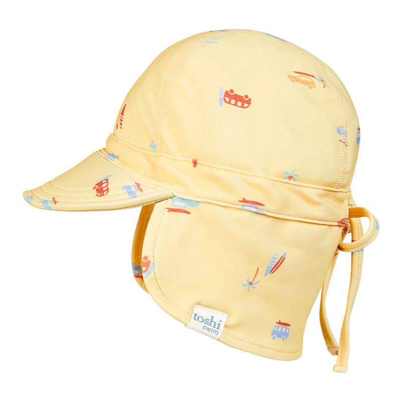 Swim Baby Flap Cap Classic - Sunny, Size: S