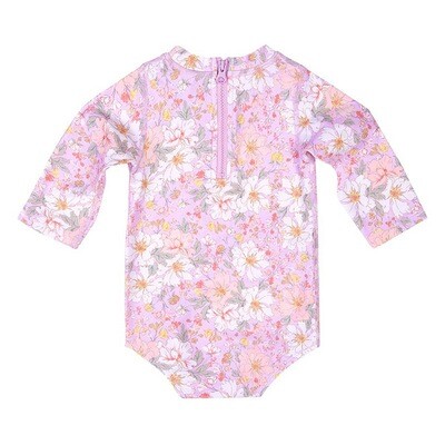Swim Baby Onesie L/S Classic - Dahlia