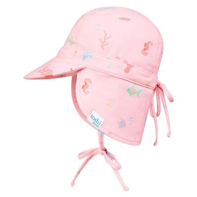 Swim Baby Flap Cap Classic - Coral