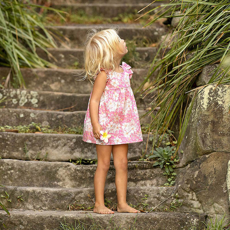 Baby Dress Yasmin - Honeysuckle