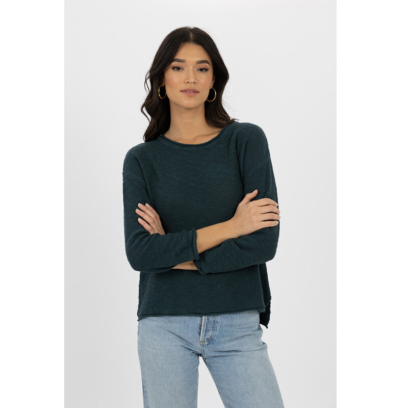 Sofia Sweater - Atlantic Blue, Size: XS
