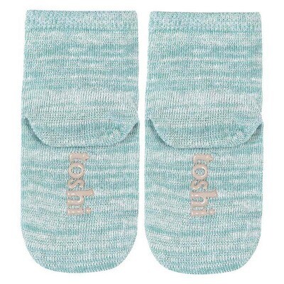Org Socks Ankle Marle - Jade
