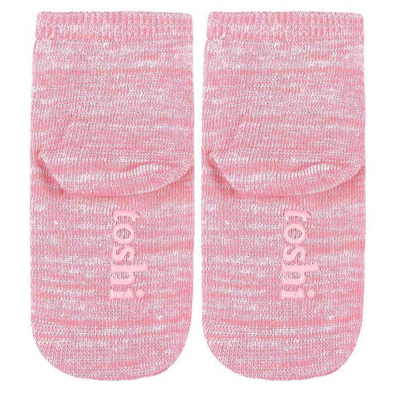 Org Socks Ankle Marle - Blossom