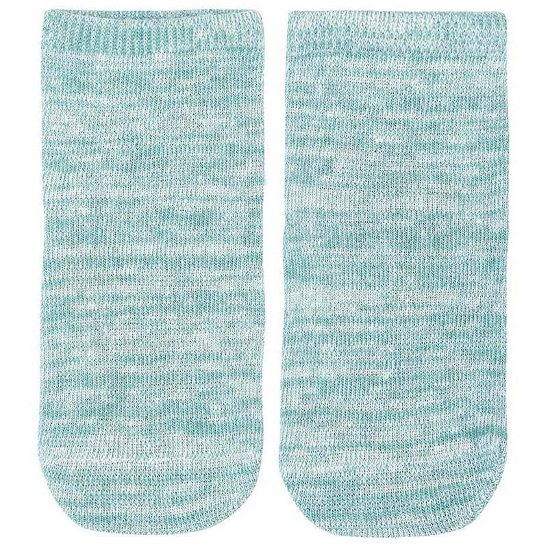 Org Socks Ankle Marle - Jade