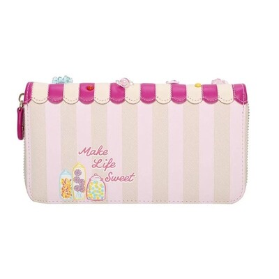 Large Ziparound Wallet - The Old Sweet Shop