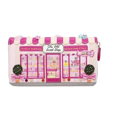 Large Ziparound Wallet - The Old Sweet Shop