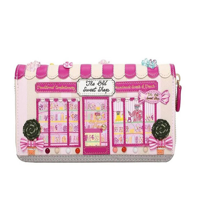 Medium Ziparound Wallet - The Old Sweet Shop
