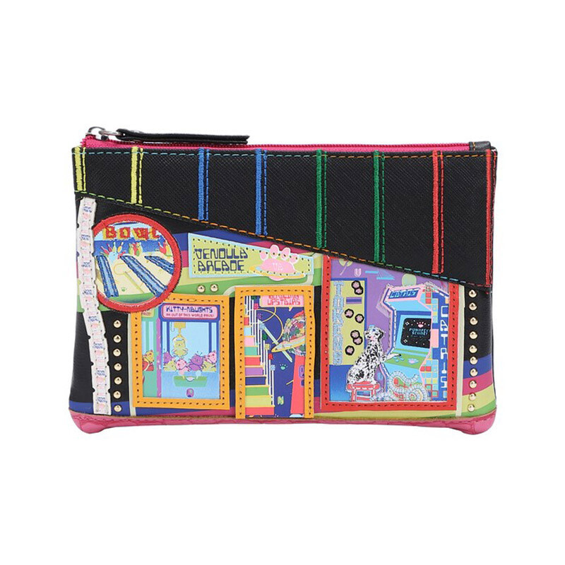 Zipper Coin Purse - Arcade