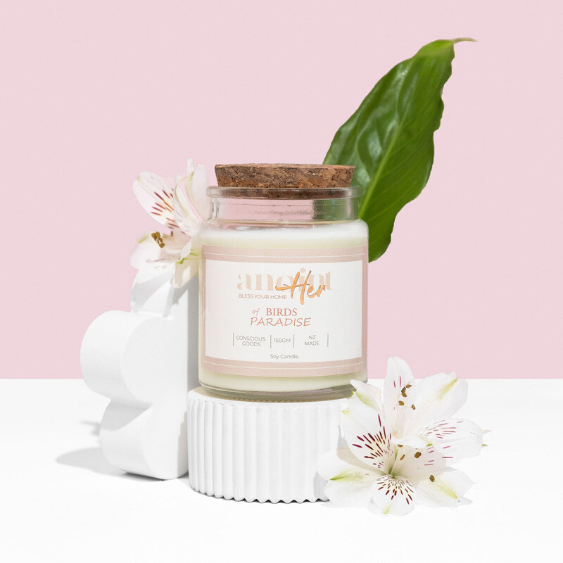 Birds of Paradise Candle