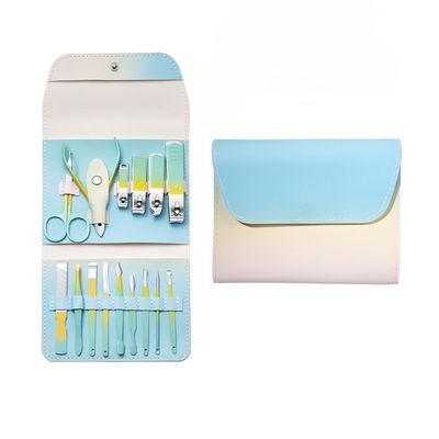 15pc Ombre Manicure Set - Blue